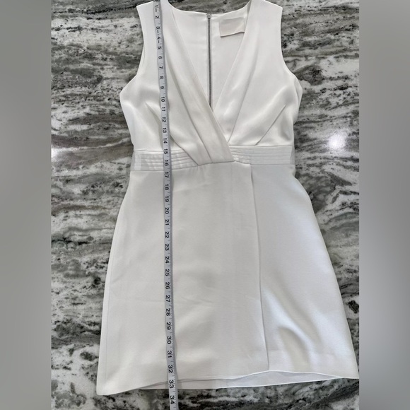 Dion Lee PIVOT DRAPE MINI DRESS Ivory Beach Wedding Elegant Dress - Picture 12 of 15